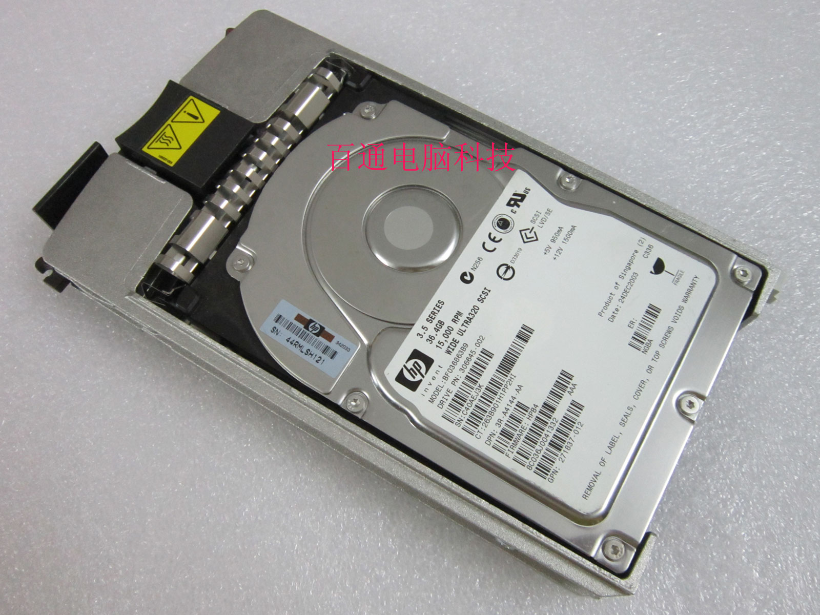 Genuine HP 36 4G 15K SCSI hard drive 286776-B22 289241-001 404714-001