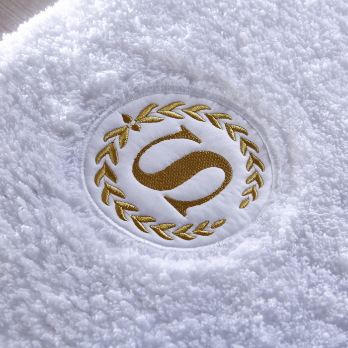 Five-Star Hotel Pure Cotton Floor Mat Bathroom Carpet Thickened Absorbent Floor Towel Non-Slip Foot Mat for Restroom