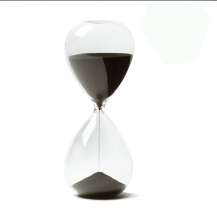 Hourglass 15 30 60 90100120 min Timer Creative Home Swing Accessories