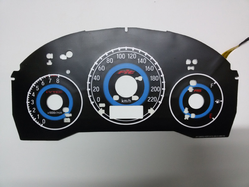 Купить датчик 14 Хонда Фит гк5 градиент от синего холодный свет датчик ...