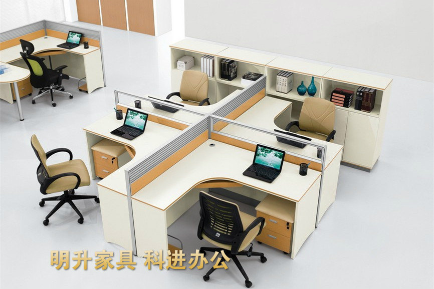 Office furniture fashion screen panel combination desk staff desk simple staff office screen computer desk