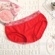 Thời trang SpongeBob Bông đỏ Cặp đôi Đồ lót nam Boxer Tóm tắt Modal Single Pack quần xì Cặp đôi