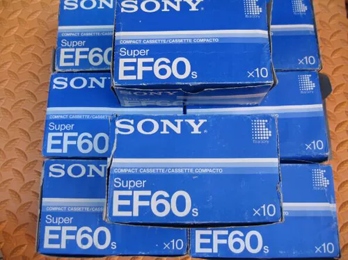Оригинальная японская Sony Sony 88 Deep Blue Version Super EF60 лента лента.