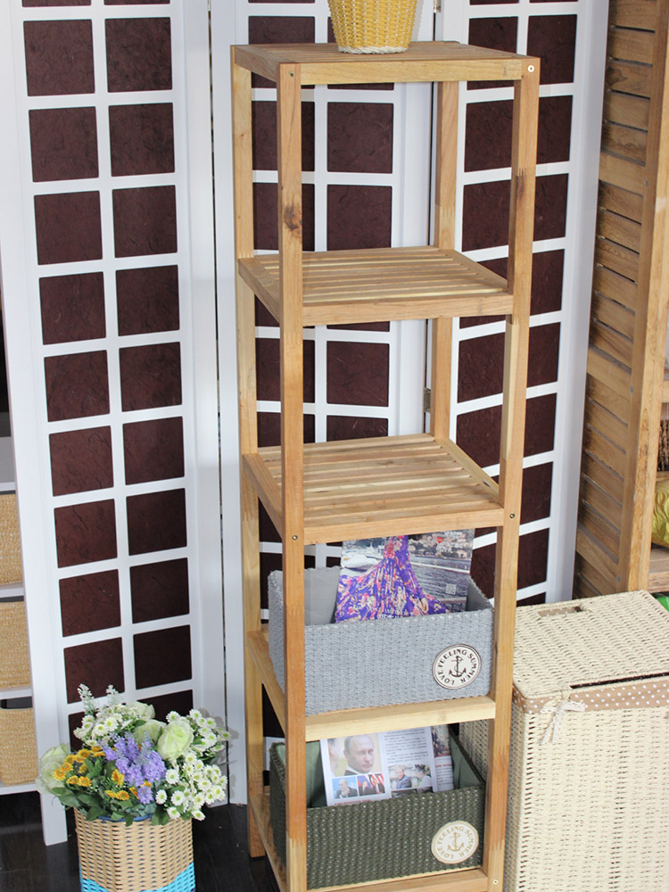 Bookshelf new shoe rack 4-layer flower pot rack green plant rack plant storage rack shop display rack multi-layer solid wood Dianna