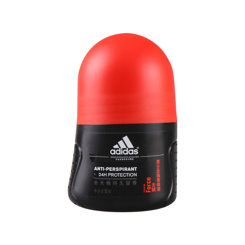 两瓶包邮 Adidas/阿迪达斯男士止汗香体走珠液50ml 天赋 乳液