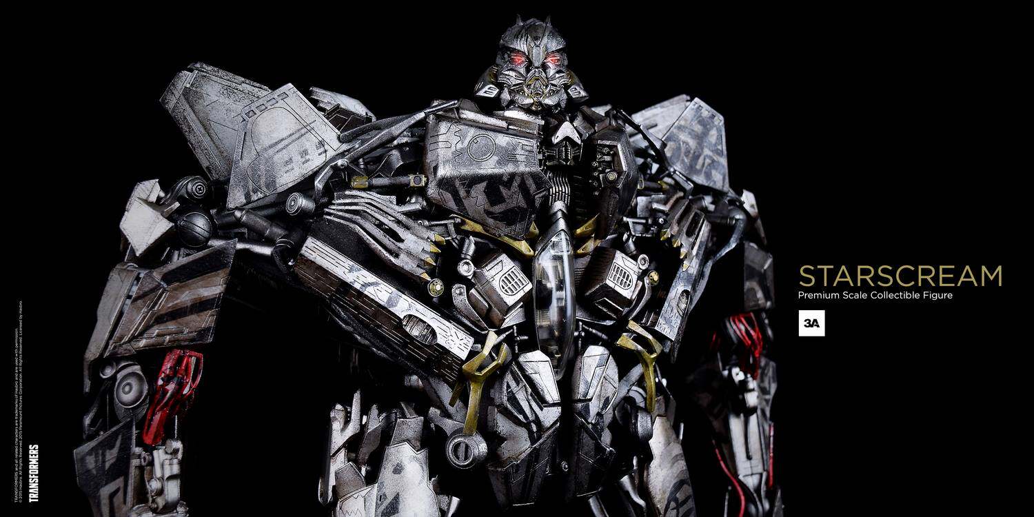 3A TOYS 16 inch Transformers Starscream official website version with circular saw blade arm spot Z - Taobao