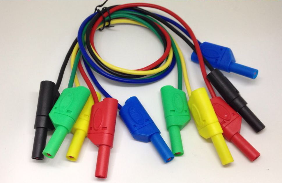 Dedicated voltage and current test lead 4mm banana plug socket terminal high-voltage test line stacking connecting line