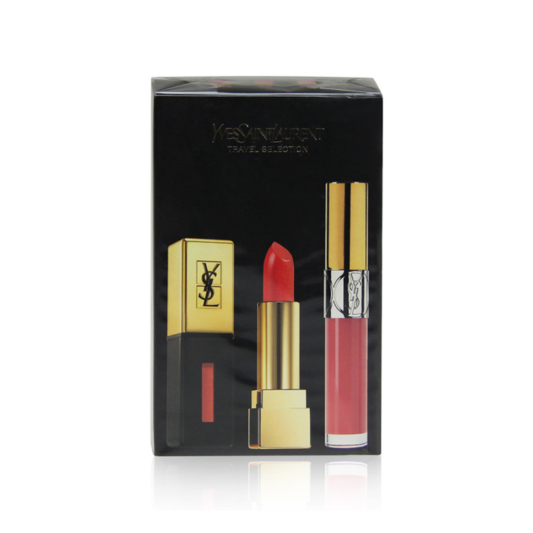 YSL/圣罗兰限量版套装 唇釉105#+方管52#+唇蜜202#