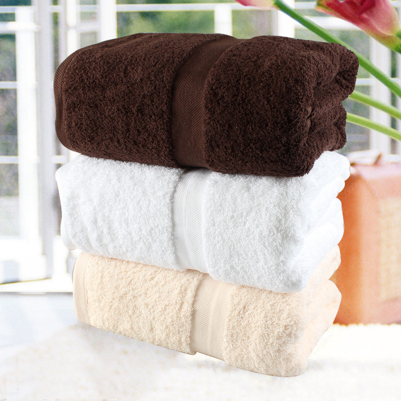  Bath Towels, Pure Cotton, Extra Large 180*80, Thickened Adult Bath Towels, Embroidered Name Logo, Hotel Bath Towels