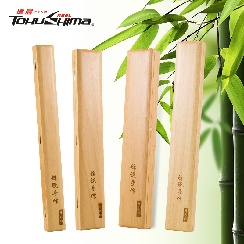 Tokushima Frontal sharp double layer Dried box line box fish Dried box Three layers of wood and wood Drift Box 4 floors Hanging Case Main Line Box 3]