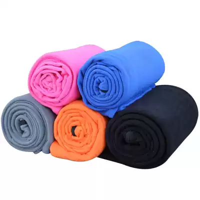 Thick fleece sleeping bag office lunch break fleece quilt quilt outdoor indoor camping envelope blanket three season liner