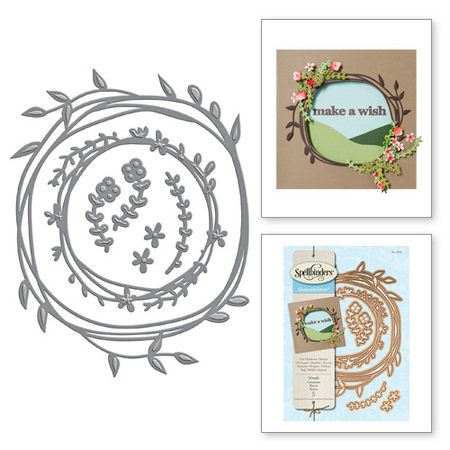 Spellbinders rugged cutting formwork knife mold flower ring S4-572-Taobao