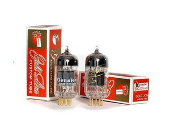 New Russian imports of GOLD LION Couple 12AT7 generation ECC81 B739 tube