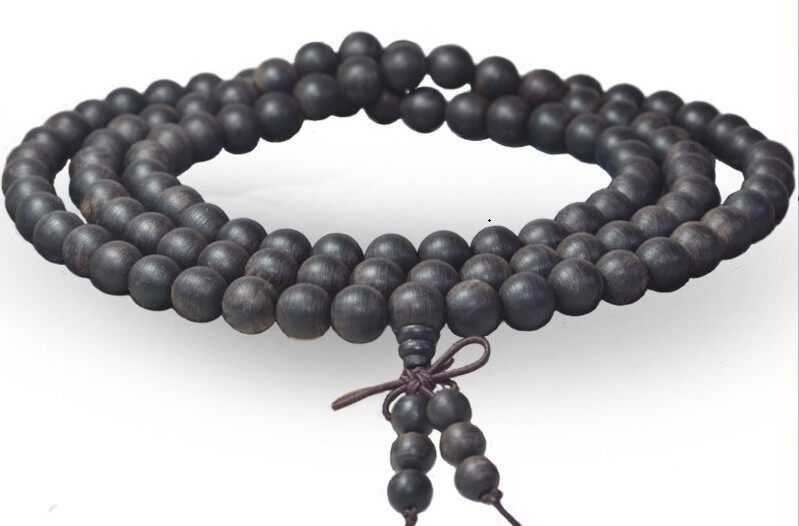 Vietnamese Water Sinks Kalimantan Immersive Bracelet 108 Natural Water Sink Buddha Beads Handmade beads Pareal men and women-Taobao