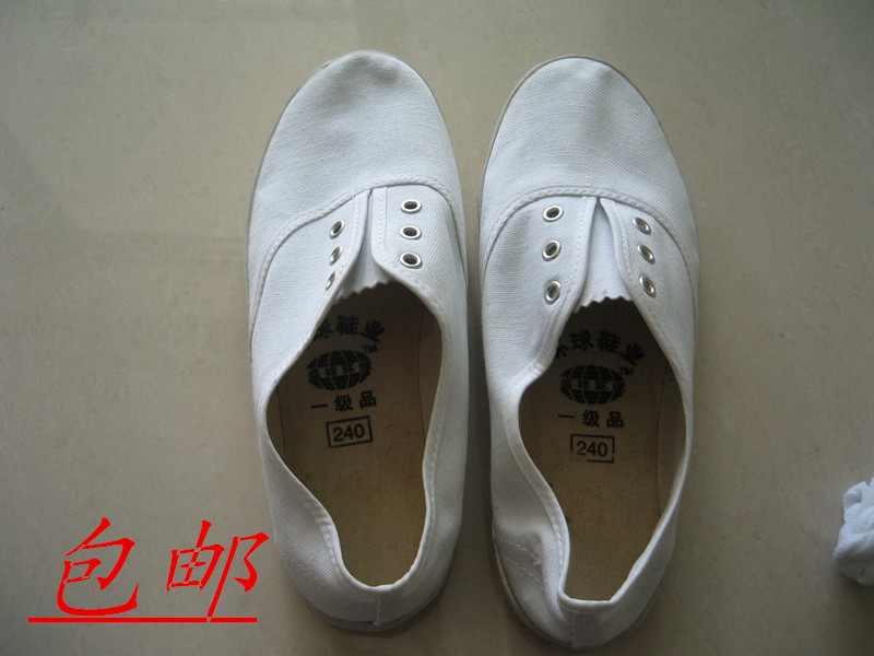 White Nets Shoes Sail Fabric Shoes White Sneakers Laces Small White Shoes White Cloth Shoes Dance Shoes Dance Shoes White Sneakers