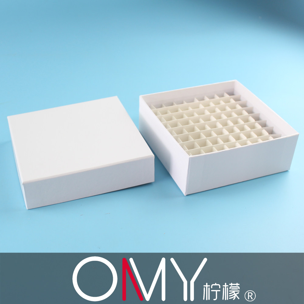 1.8ml 2ml 纸盒 纸质冷冻管盒纸盒81格