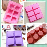 Khuôn Silicone DIY Handmade Soap Khuôn Jelly Pudding Khuôn Handmade Soap Xà phòng Xà phòng Xà phòng mài mòn