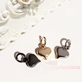 Аксессуар, аксессуары, металлическая подвеска, маленькое ожерелье в форме сердца