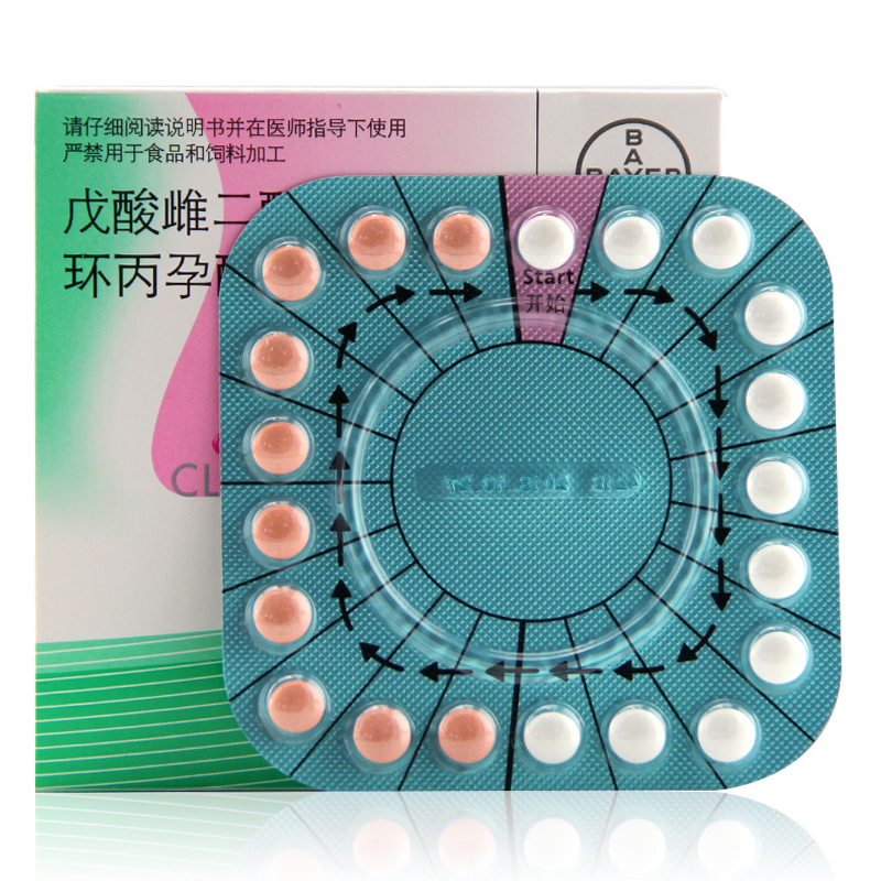 克龄蒙 克龄蒙 戊酸雌二醇片/雌二醇环丙孕酮片复合包装 21片/盒