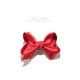 shesbaby imported from South Korea for infants and toddlers, red bow side clips, hair accessories, hair clips and headwear