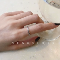 VF tùy chỉnh 925 sterling bạc tốt Hy Lạp nhẫn nhẫn điều chỉnh mở bạc Thái Lan nhẫn cưới doji