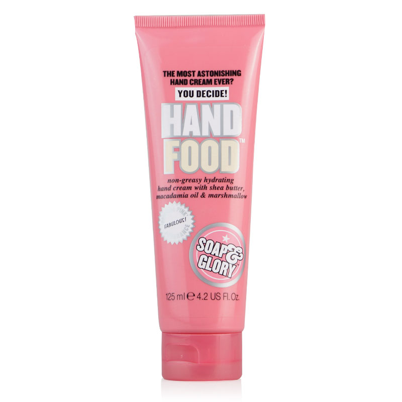 香港直邮 英国soap&glory hand food 护手霜 125ml/50ml滋润不油
