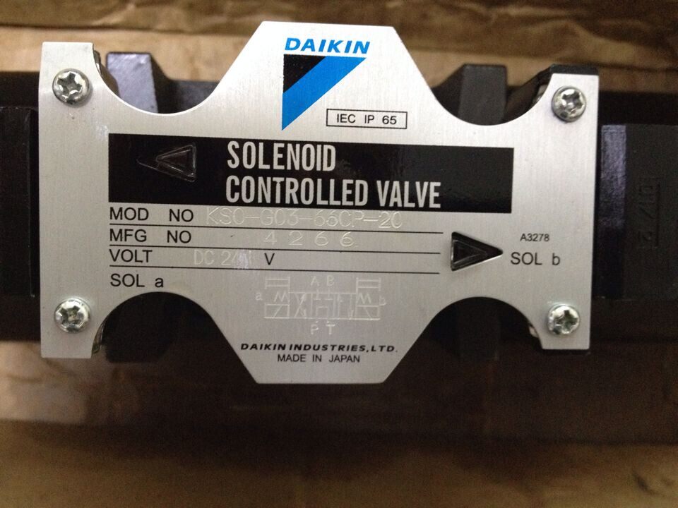 Japan DAIKIN DAIKIN Solenoid Valve KSO-G03-2CB-20 KSO-G03-2CA-10