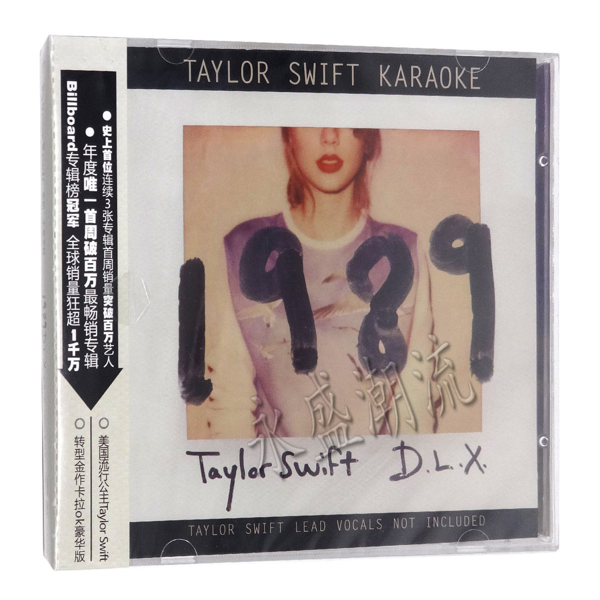 正版伴奏 泰勒斯威夫特Taylor Swift1989卡拉OK版CD+DVD无原唱