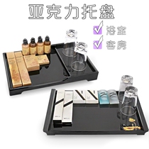 Hotel bathroom Tray storage tray European towel toilet disposable toiletries box hotel dental box