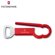 Chính hãng Victorinox Swiss Army Knife Red Chai Tuốc nơ vít 7.6912 Dụng cụ mở chai Vickers Chính hãng