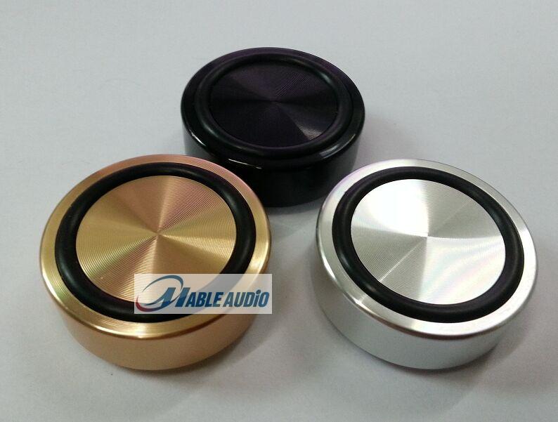 Full aluminum alloy 44 * 17 sound utilitless machine foot sound box foot nail shock absorbing footrest cushion