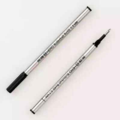 Genuine Hero Pearl pen reflow metal signature pen fountain pen reflow 0.5mm 0.7mm direct insertion type