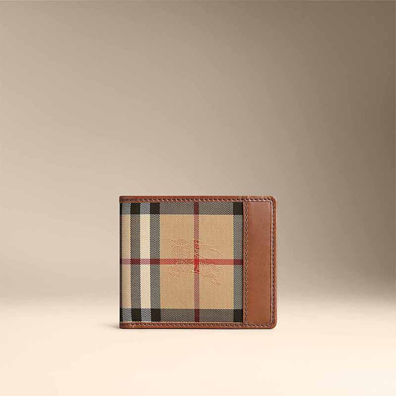BURBERRY/博柏利Horseferry 格纹证件卡钱夹 39356431