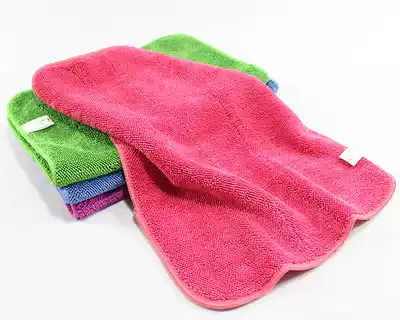 New thick twisted rope velvet cloth Microfiber mop replacement cloth small braids absorb water without hair 30*40