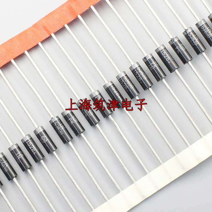 Voltage-stabilizing diode 5W 150V 1N5383B 5383B 5W voltage-stabilizing tube Zener tube braiding (10 only 6 yuan)