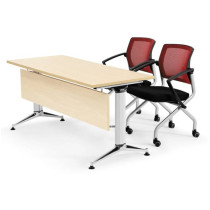Office furniture long table mobile folding table conference table training table negotiation table multifunctional conference table