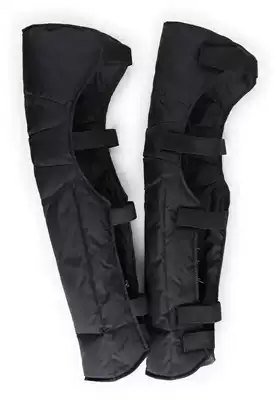 Motorcycle leggings to keep warm in winter women's velcro adhesive lengthened and thickened men's down knee pads Electric car knee pads