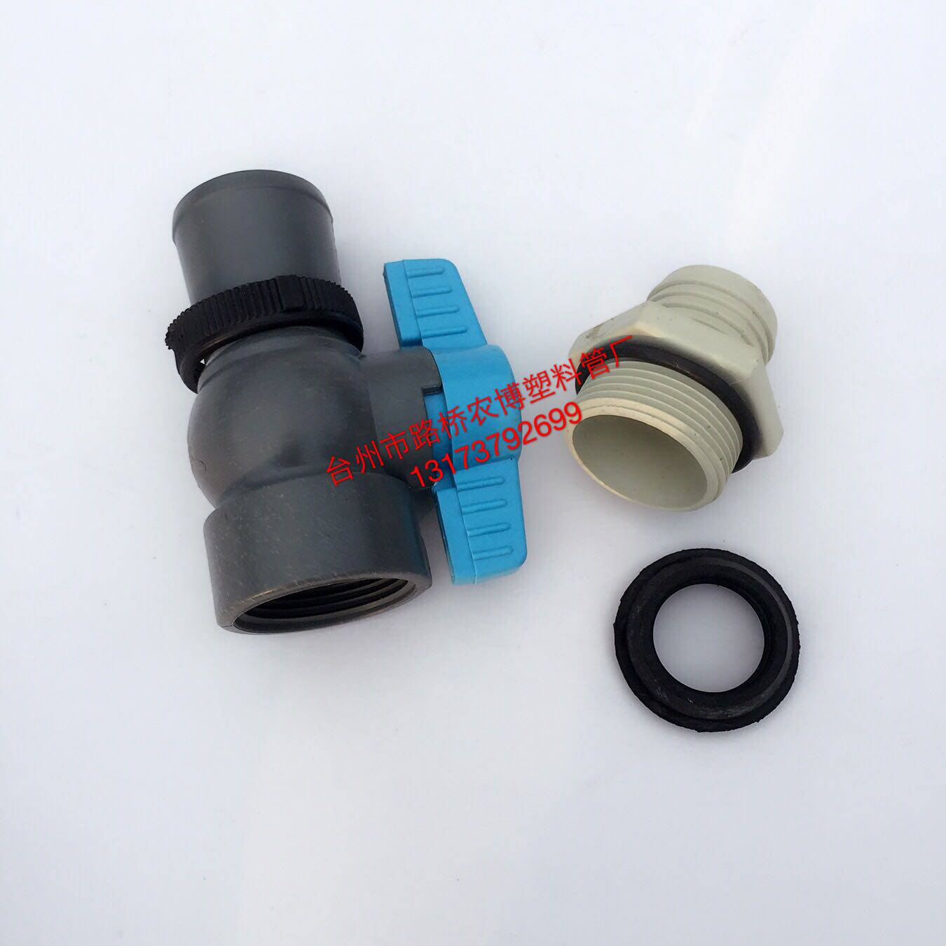 Manufacturer direct agricultural water hose dropper with hard tube by-pass 1 5 inch microspray with bypass valve PVC hard tube