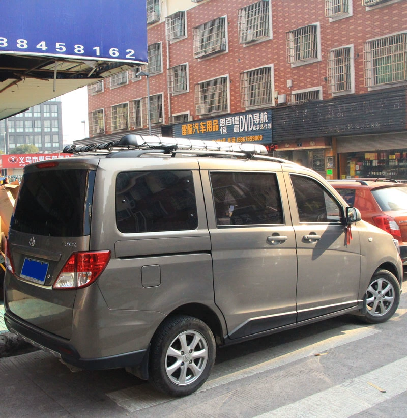 Changan Uno giá hành lý đặc biệt giá nóc Wending Hongguang kệ phổ quát ngang giá du lịch thanh hành lý - Roof Rack