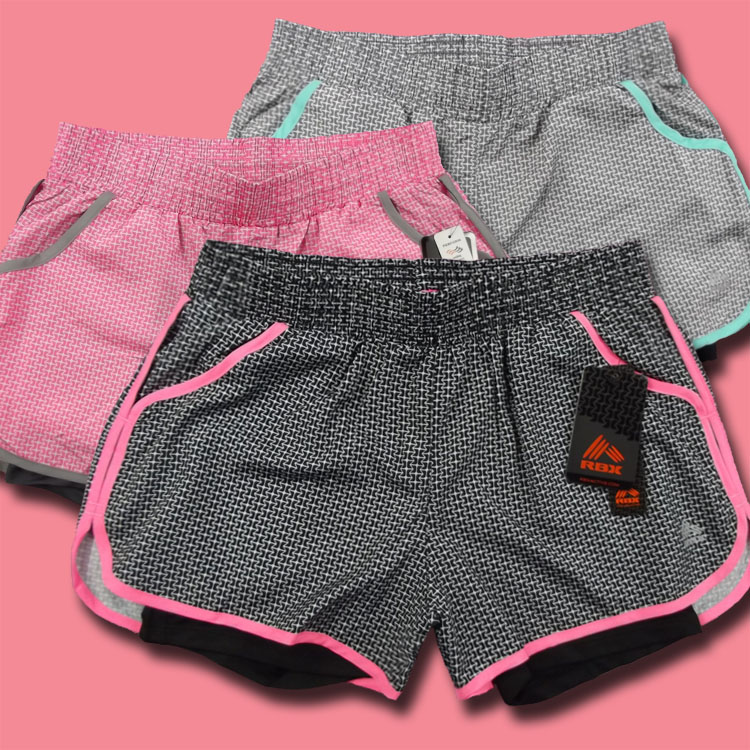 Dingsheng foreign trade new women's quick dry suction sweat quick dry anti-walking light light thin band lined with running sports shorts K854