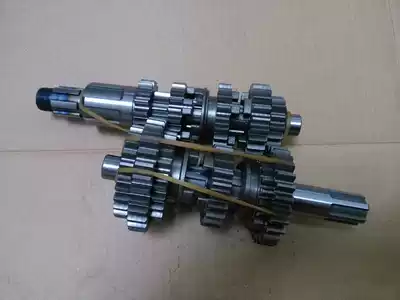 Longxin three-wheeled locomotive engine original accessories 200 250 main and auxiliary shaft gear gear kit