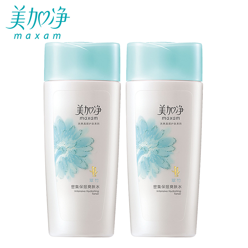 美加净翠竹密集保湿爽肤水150ml两支装 保湿补水锁水女士面部护肤