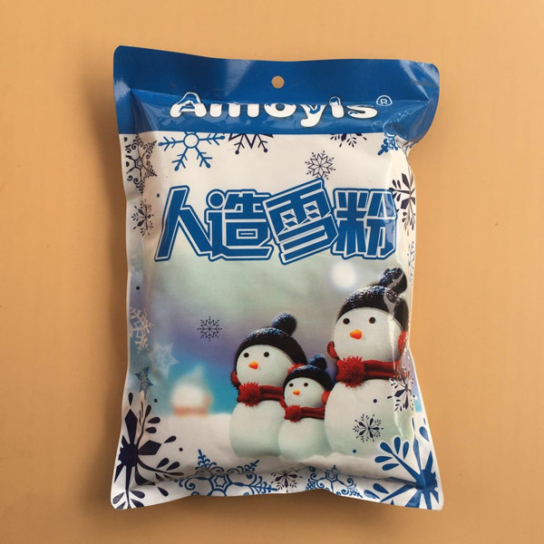 diy artificial snow Christmas creative fake snow window scene