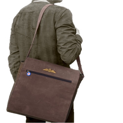 British travel Royal Air Force Museum Cultural and creative commemorative gifts boutique pilot badge shoulder bag