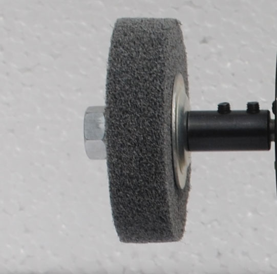 Tools for 3107 3118D cloth turbine fiber wheel or grinding wheel: fiber wheel, connecting rod and pressing plate