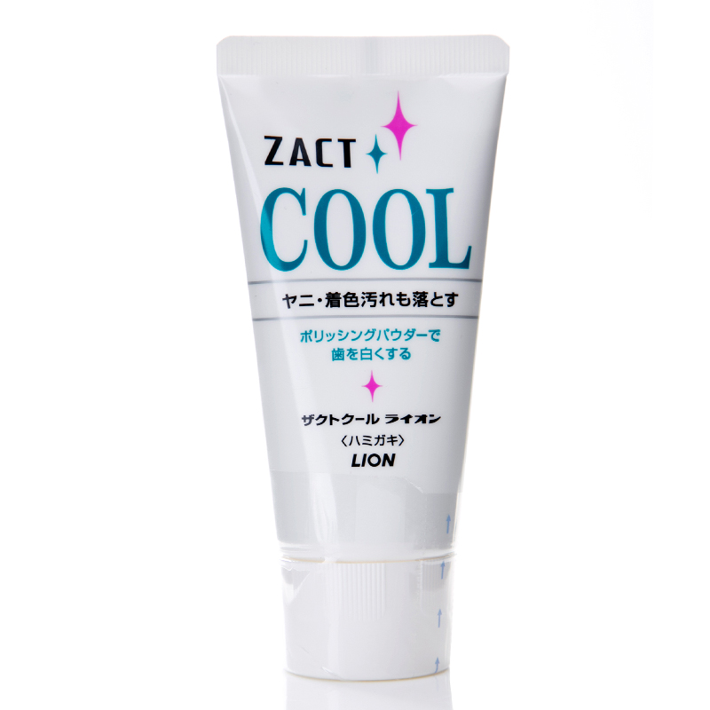 【天猫超市】日本原装进口 狮王ZACT去烟渍冰爽牙膏130g 美白牙齿