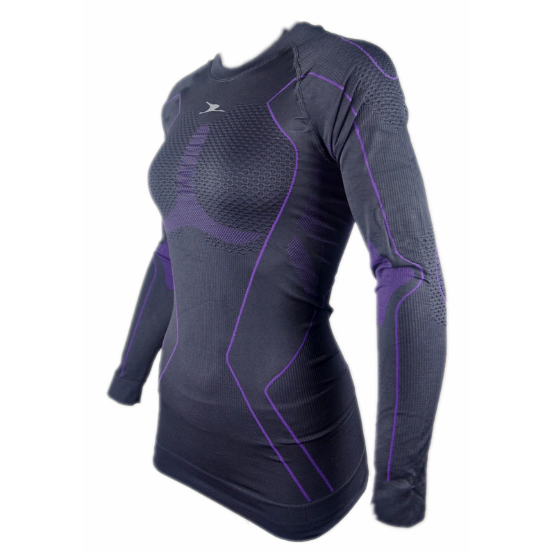 German crane Crane brand women perspiration quick-drying honeycomb tight compression outdoor sports fitness long-sleeved top