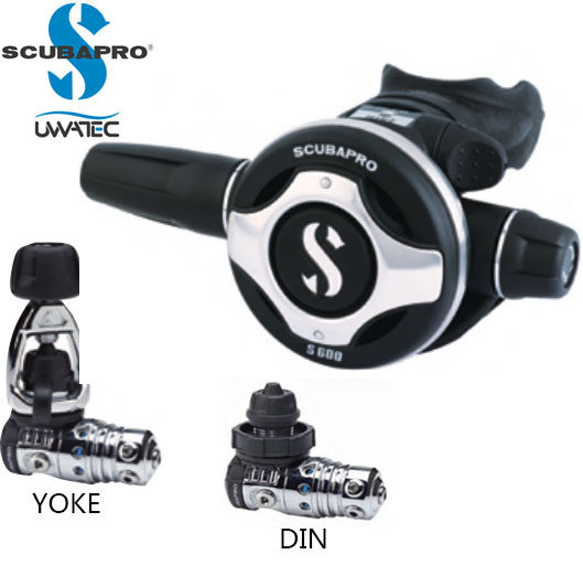 Salamander diving) scubapro MK25 EVO S600 suction regulator diving equipment
