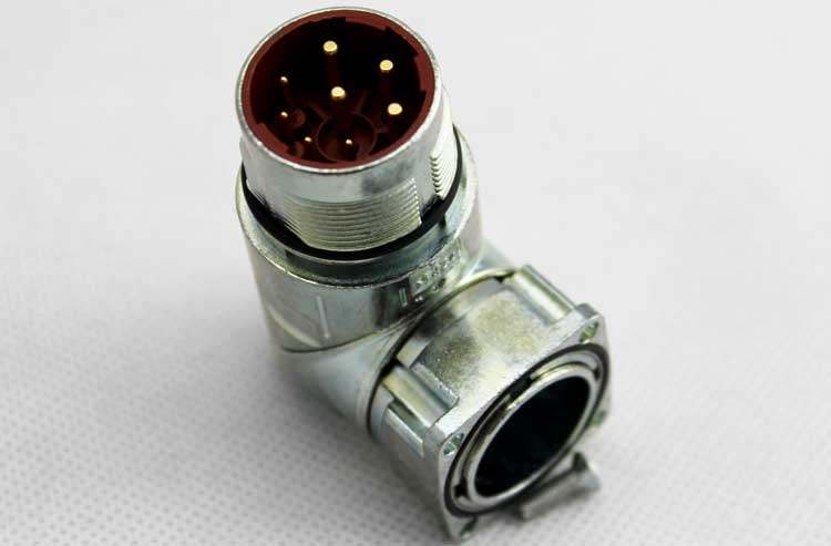 Bergale connector BR Kollmorgen connector INTERCONTEC 8PIN motor seat