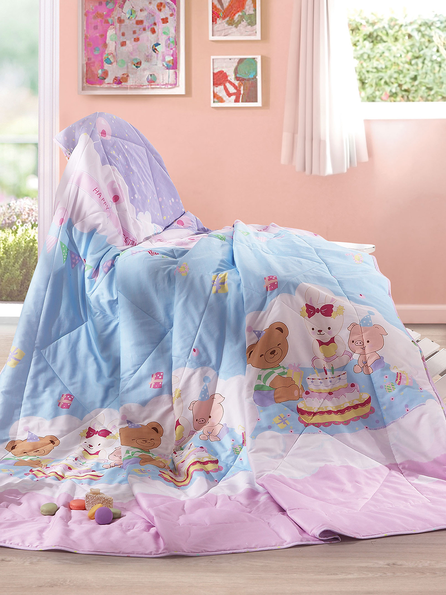 Luolai Kids/罗莱儿童 小小纪念日薄被1.2米床